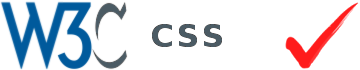 W3C Valid CSS 3.0